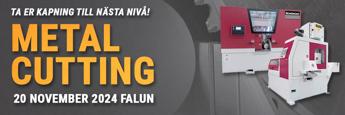Metal Cutting event, metal sawing, bandsaw event, circular saw event, robot sawing event, behringer, behringer eisele, agtos, blasting machines, service