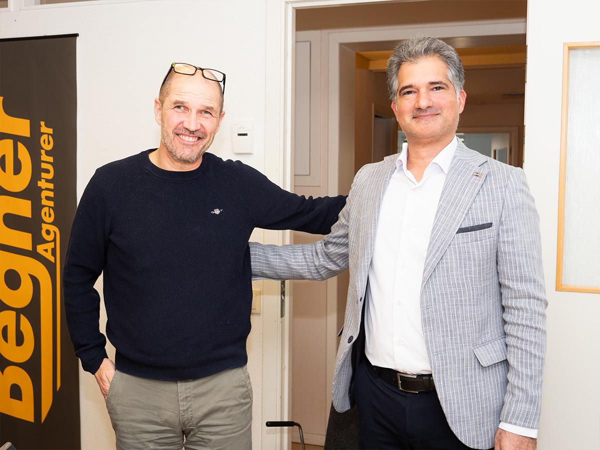 Meeting between EBNER and Begner in Falun